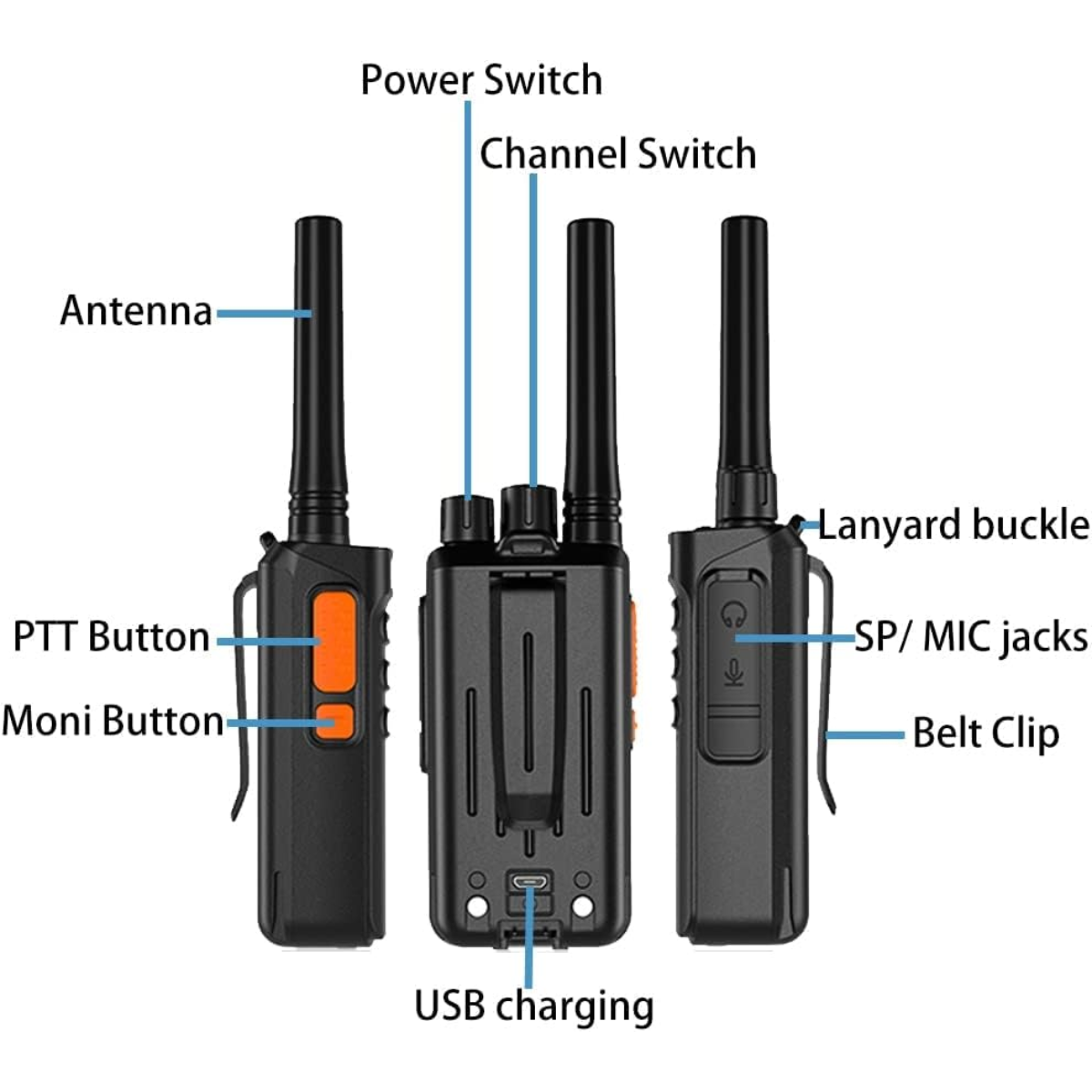 Miniatura 2 de Walkie talkie excelente calidad